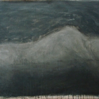 Ponor I 2008, tempera na papíře, 100 x 85 cm
